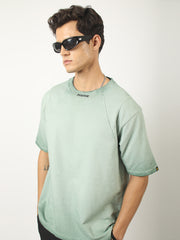 Positive Berly Green Half Sleeve T-Shirt