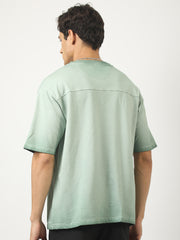Positive Berly Green Half Sleeve T-Shirt