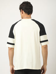 NewYork Cream Half Sleeve T-Shirt