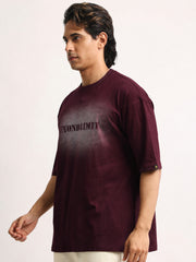 Beyond Limit Brown Half Sleeve T-Shirt