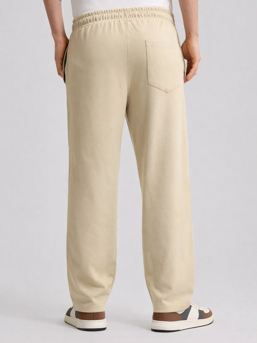 Canvas Baggy Fit Biscuit Track Pant