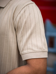 Tangled Biscuit Half Sleeve Polo T-Shirt