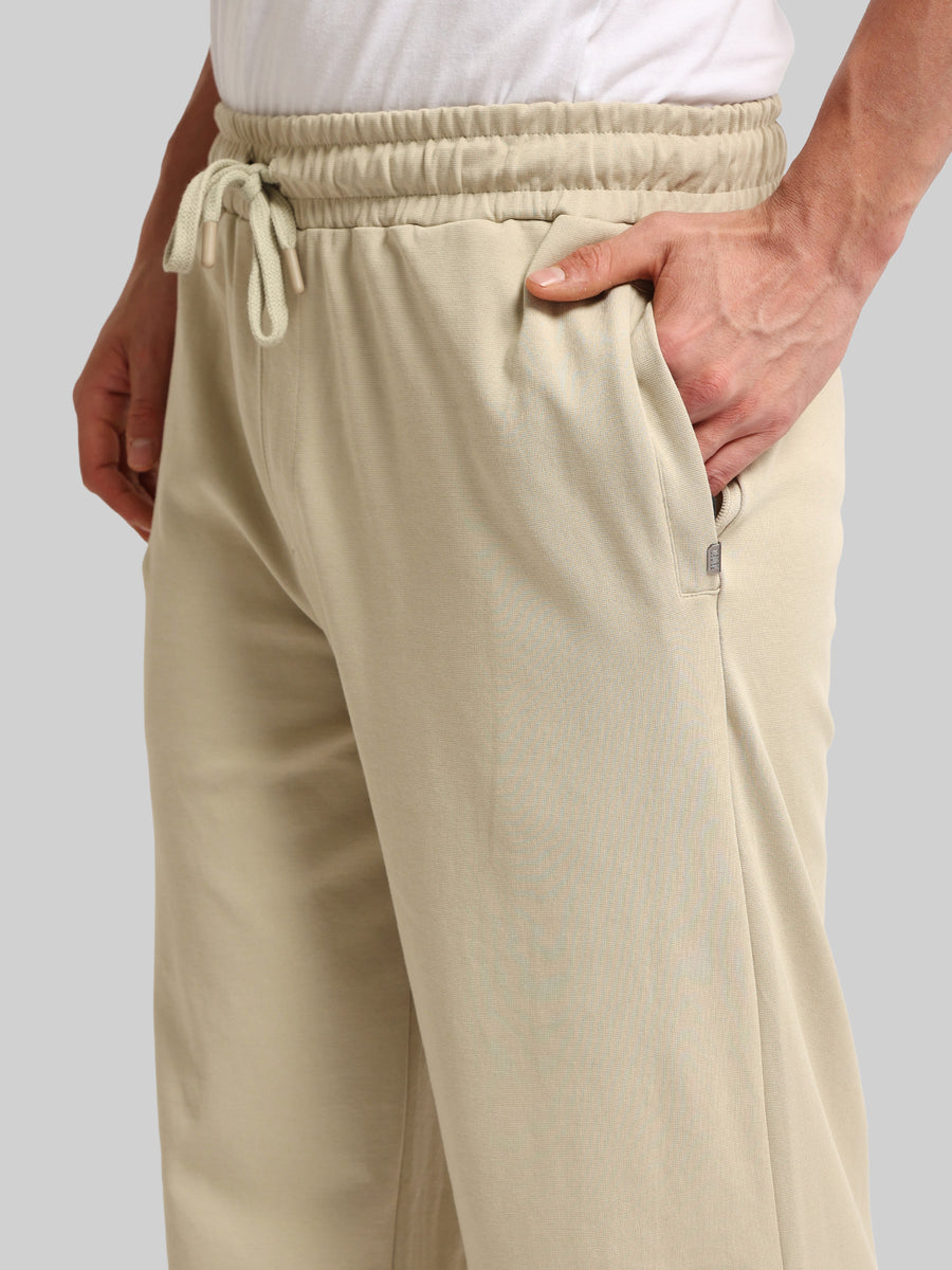 Canvas Baggy Fit Biscuit Track Pant