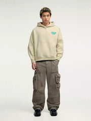 Noise Beige Full Sleeve Sweatshirt