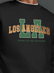 LosAngles Black Full Sleeve Sweatshirt