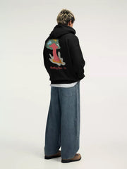 Mushroom Black Full Sleeve Sweatshirt