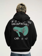 Speaker Black Full Sleeve Sweatshirt