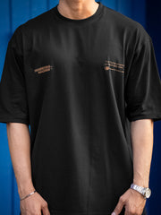 Progressive Madness Black Half Sleeve T-Shirt