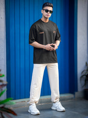 Progressive Madness Black Half Sleeve T-Shirt