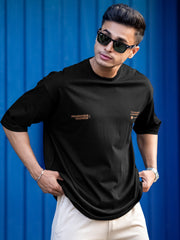 Progressive Madness Black Half Sleeve T-Shirt