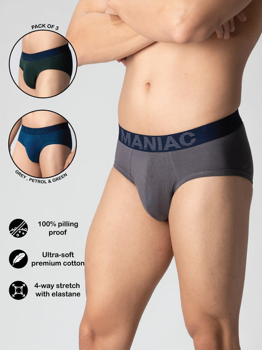 Cotton Brief Pack of 3