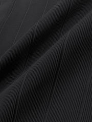 Cargo Pocket Black Half Sleeve Shirt