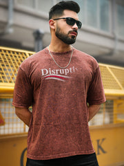 Optic Wash Brown Half Sleeve T-Shirt