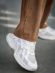 Baggy Fit Brown Corduroy Pant