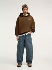 Empathy Brown Full Sleeve Sweatshirt