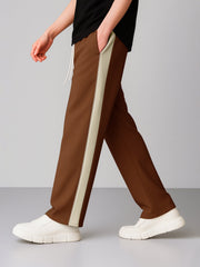 Bold Panel Brown Pant