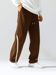 Power Piping Brown Baggy Trackpant