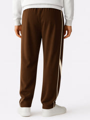 Power Piping Brown Baggy Trackpant