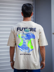 Digital Print Biscuit Half Sleeve T-Shirt