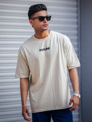 Digital Print Biscuit Half Sleeve T-Shirt