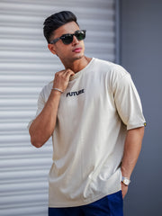 Digital Print Biscuit Half Sleeve T-Shirt