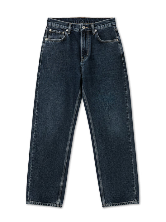 Baggy Navy Bootcut Denim