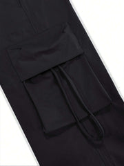 Parachute Umbrella Pocket Black Cargo