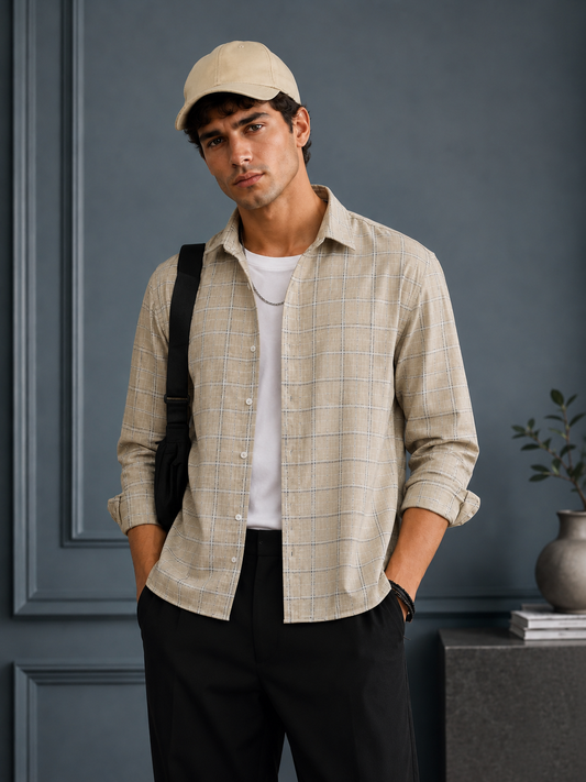 Biscuit Checks Shirt
