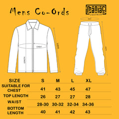Solid 2 Pocket Denim Blue Co-Ords