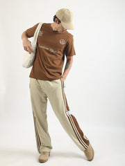 Terrain Line Biscuit Baggy Fit Trackpant