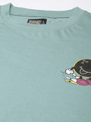 Bowling Berly Green Fullsleeve Oversized T-Shirt