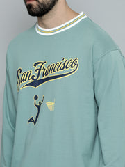 Sanfrancisco Berly Green FullSleeve T-Shirt