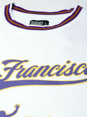 Sanfrancisco White FullSleeve T-Shirt