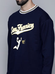Sanfrancisco Navy FullSleeve T-Shirt