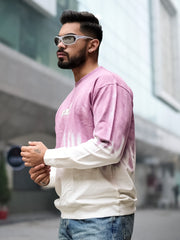 Ombre Standout Pink Full Sleeve T-Shirt