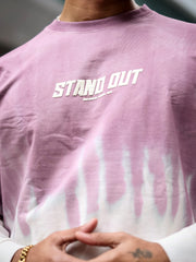 Ombre Standout Pink Full Sleeve T-Shirt
