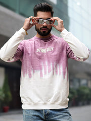 Ombre Standout Pink Full Sleeve T-Shirt