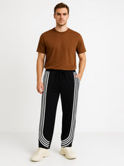 Baggy Fit Curved Tape Pant