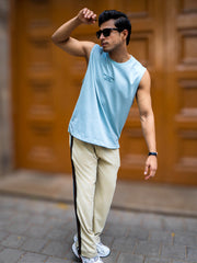 Tri-Color Biscuit Trackpant