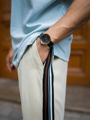 Tri-Color Biscuit Trackpant