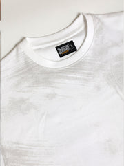 Inksplatter White Half Sleeve T-Shirt