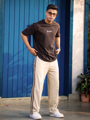 Baggy Fit Biscuit Taped Pant
