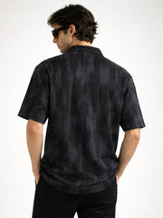 Fadeform Black Half Sleeve Polo T-Shirt