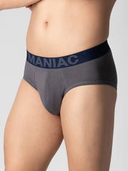 Cotton Grey Brief
