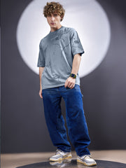 Adapt Light Grey Half Sleeve T-Shirt