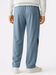 Power Piping Light Grey Baggy Trackpant