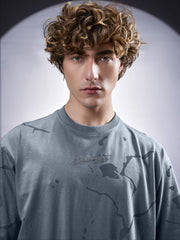 Adapt Light Grey Half Sleeve T-Shirt