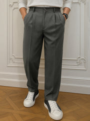 Korean Mist Green Elastic Trouser