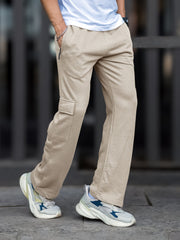 Solid Biscuit Baggy Fit Cargo