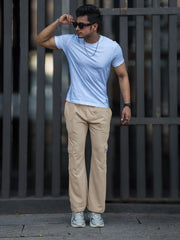 Solid Biscuit Baggy Fit Cargo